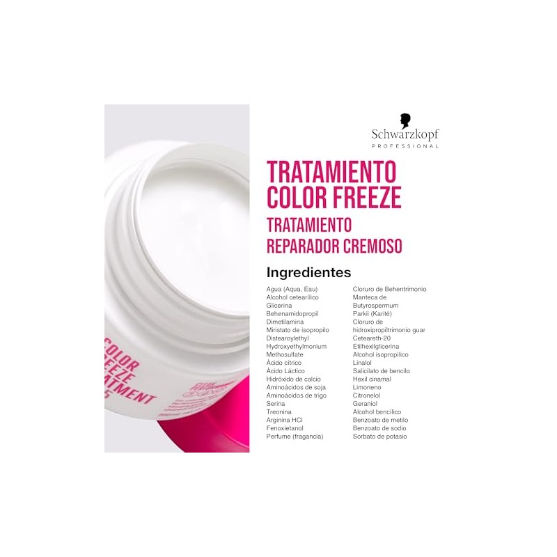 BONACURE Color Freeze Mascarilla pH 4.5, Cabello Teñido, Vegana 200