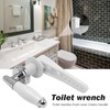 Metal Toilet Handle Cistern Lever Replacement Flush Lever Kit Metal