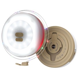 VINTEAM 22ft RGB String Lights, Waterproof Portable Tent Light with APP Smart Control, Lights Sync with Music for Camping, Parties, and Home Decoration