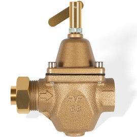 DearChan 1/2 in Bronze Tubular High Capacity Boiler Feed Water Pressure Regulator, Replacement for Watts 1156F, B1156F, S1156F