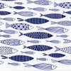 Anniversary House Tiflair Shoal of Blue Fish Lunch Napkins 3