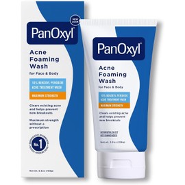 PanOxyl Espuma Limpiadora para Acné de Máxima Resistencia, 5.5 Onzas