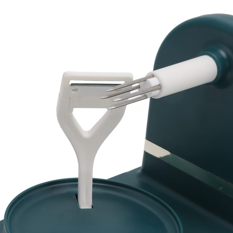 Peeler Tool Fruit Peeler Machine Green for Home (Dark Green)