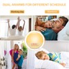 Cadrim Wake up Light, Natural Sunrise Simulation Alarm Clock Sunset