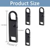 Deoward Zipper Pull Replacement Metal Zipper Handle Mend Fixer Zipper