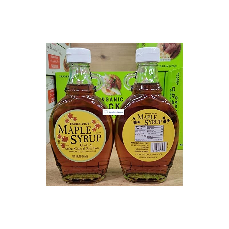 Trader Joe’s Grade A Maple Syrup Amber Color & Rich