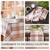 Elrene Home Fashions Seneca Plaid Fall/Harvest/Thanksgiving Cotton Rectangle Tablecloth, 52"x70"