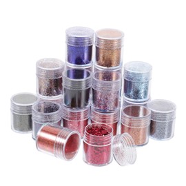 NUOBESTY 20pcs Nail Art Sequins Nail Glitter Sequins Shimmer DIY Manicure Decors Manicure Accessories