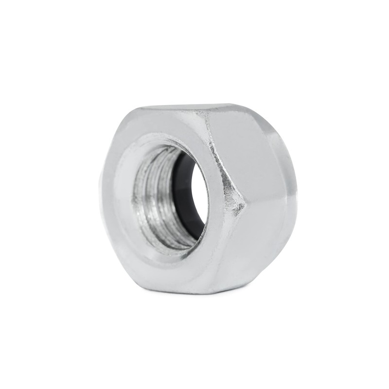 M5 Nyloc Steel Nuts (BZP), Self Locking Nuts with Nylon