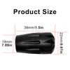 6-Pack Heavy-Duty Rubber Tips and Ferrules for Trekking Poles -