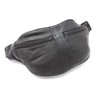 ODS:UKⓇ Genuine Black Leather Quality Waist Bag Bum Bag Travel
