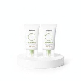 [Hwajal Meokchong 70ml] Be Plain Mung Bean Cooling Moisture Sun Cream 35ml 1+1 Special / [화잘먹총70ml] 비플레인 녹두 쿨링 수분 선크림 35ml 1+1 기획