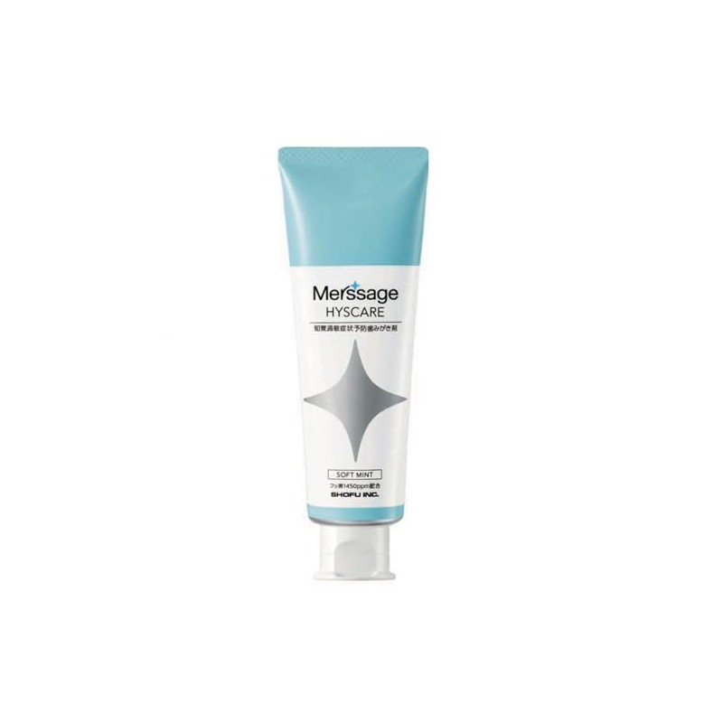 【Matsukaze】Mercerge Hiss Care 80g 1450ppm Soft Mint