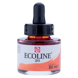 ECOLINE - PAINTING & DRAWING LIQUID WATERCOLOUR INK - VERMILION 30ml