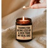 Stepdad Candle Gift - Bonus Dad - Gift for Dad