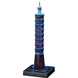 Ravensburger 3D Puzzle 11149 Taipei 101 at Night 234 Pieces