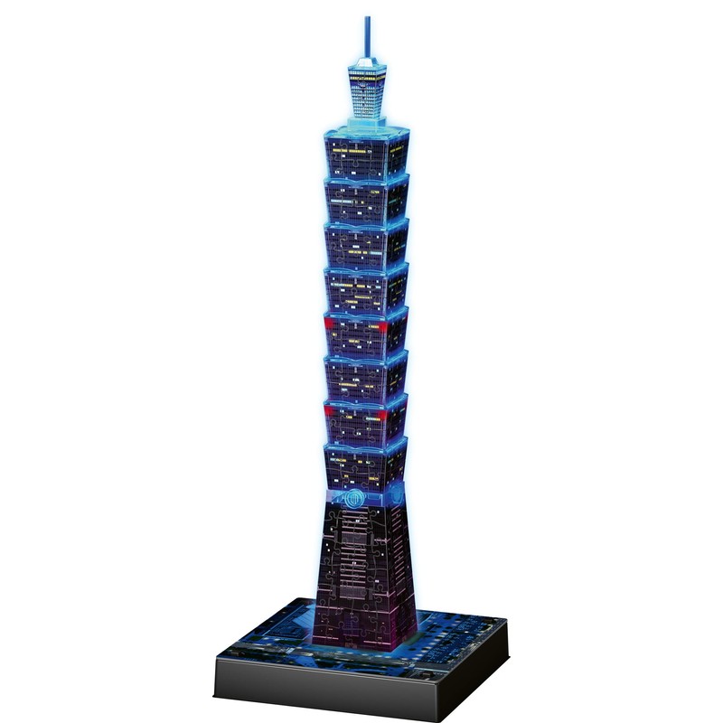 Ravensburger 3D Puzzle 11149 Taipei 101 at Night 234 Pieces
