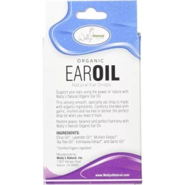Wally's Natural Products Organic Ear Oil Drops Healthy Ear Support 1 fl oz