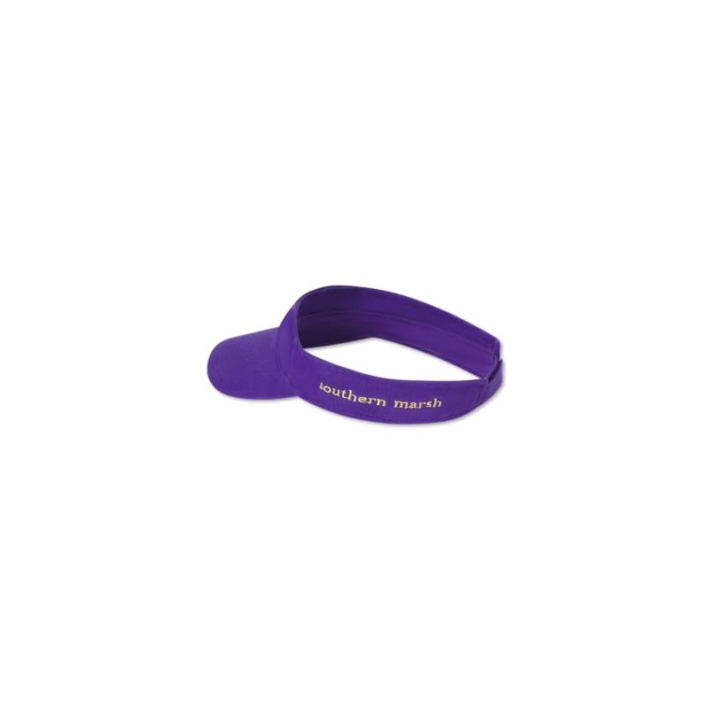 Visor en color morado con amarillo pato por sur Marsh,