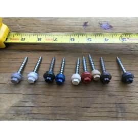 Atlas 500 ATLAS Ultimate ZXL 500 pcs #10x1-1/2 in Metal to wood Roofing Screws 1.5" - WHITE