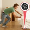 Bntyok Self Adhesive Caster Wheels - 8 PCS 360° Swivel