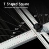 T Shaped Ruler Sliding Combination Square 90 45 Degree Angle