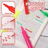 Qilery 72 Pack Highlighters Bulk, Tank Style Chisel Tip Highlighters