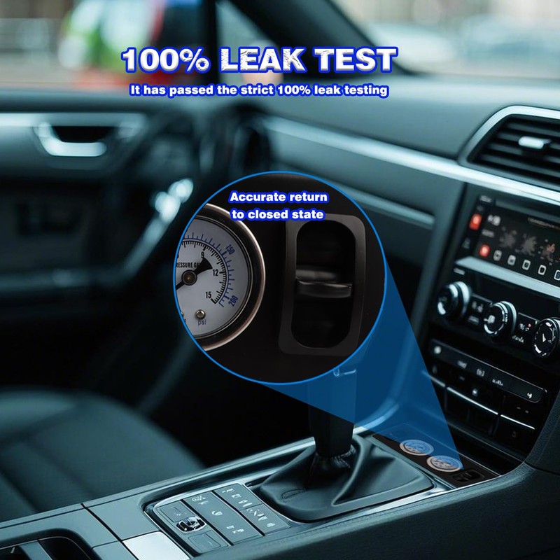 Dual Air Gauge Controller Panel Paddle Valve Gauge with Paddle