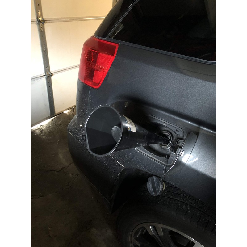 LubriMatic 75-068 Long Neck Plastic Funnel - 2 Quart