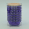 Huaswan Purple Foil Cupcake Liners Mini Paper Baking Cups for