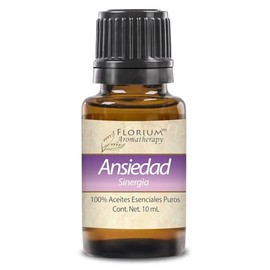 ANSIEDAD - Mezcla Concentrada de Aceites Esenciales, Aromaterapia Florium - 10 ml