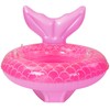 Baby Pool Float,Mermaid Inflatable Swimming Float Ring with Seat Handle,Infant