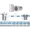 20PCs 3/8''-16 Stainless Steel Rivet Nuts Nutsert Threaded Rivet Insert