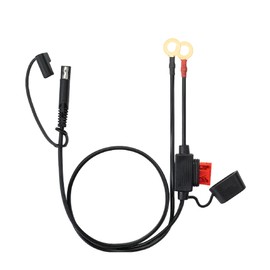 Bates- SAE Battery Connector, 2 FT, SAE to O Ring Terminal Harness, 2 Pin Battery Connector