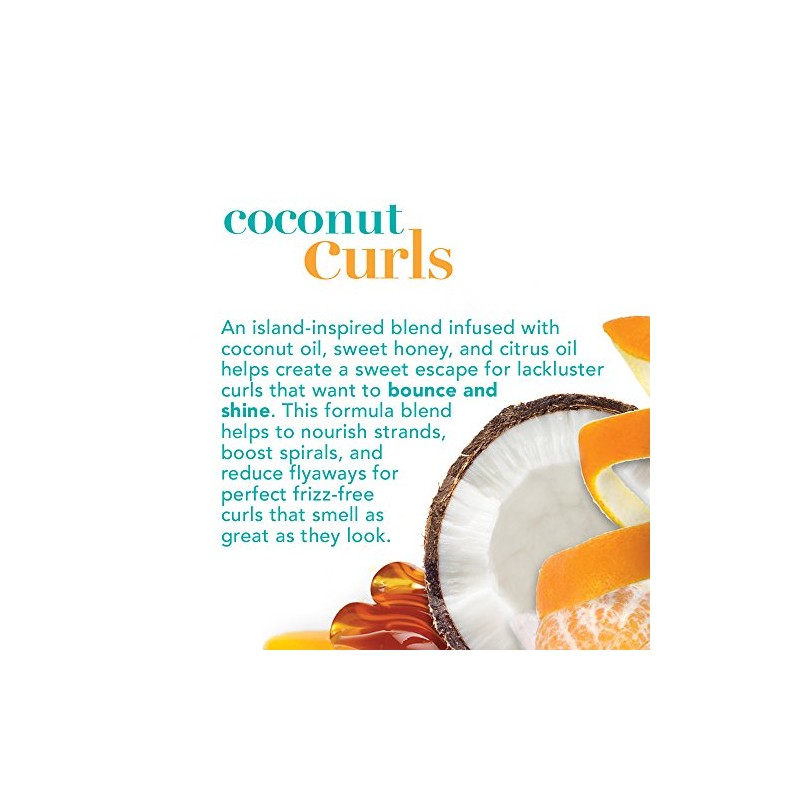 OGX Quenching Plus Coconut Curls Styling Products