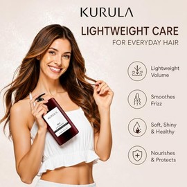 Champú voluminizador para cabello graso y encrespado - Champú de aceite de camelia y macadamia para mujeres y hombres - Cuidado del cabello hidratante