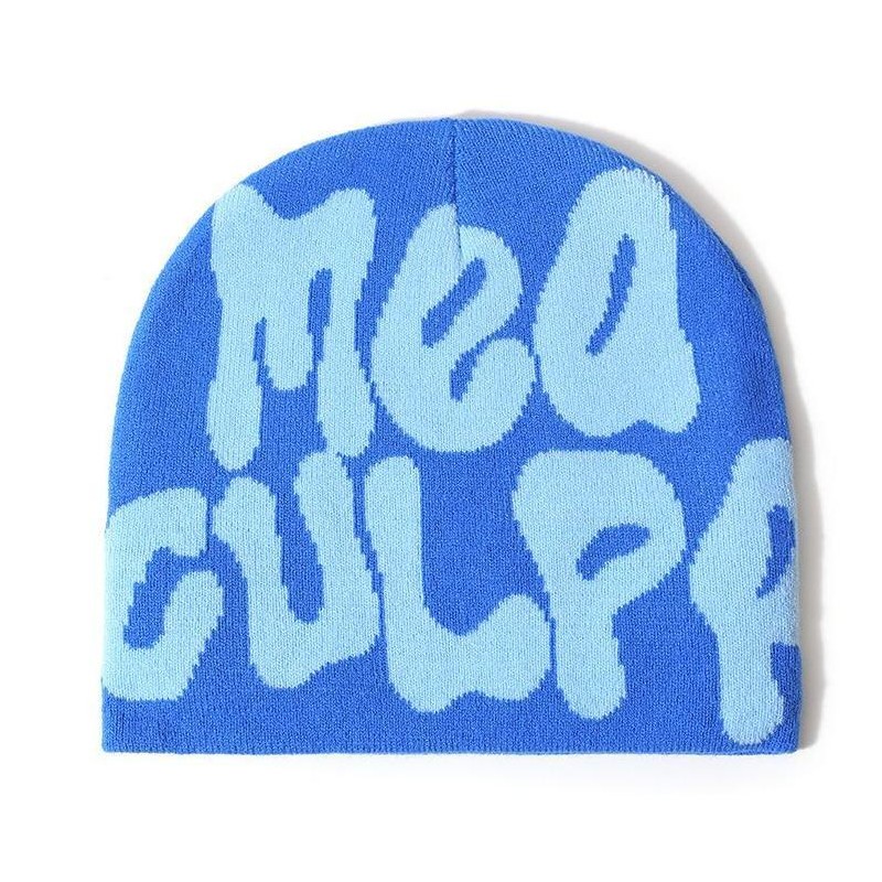 MEA unisex beanie hat, knitted hat trendy, unisex beanie hat