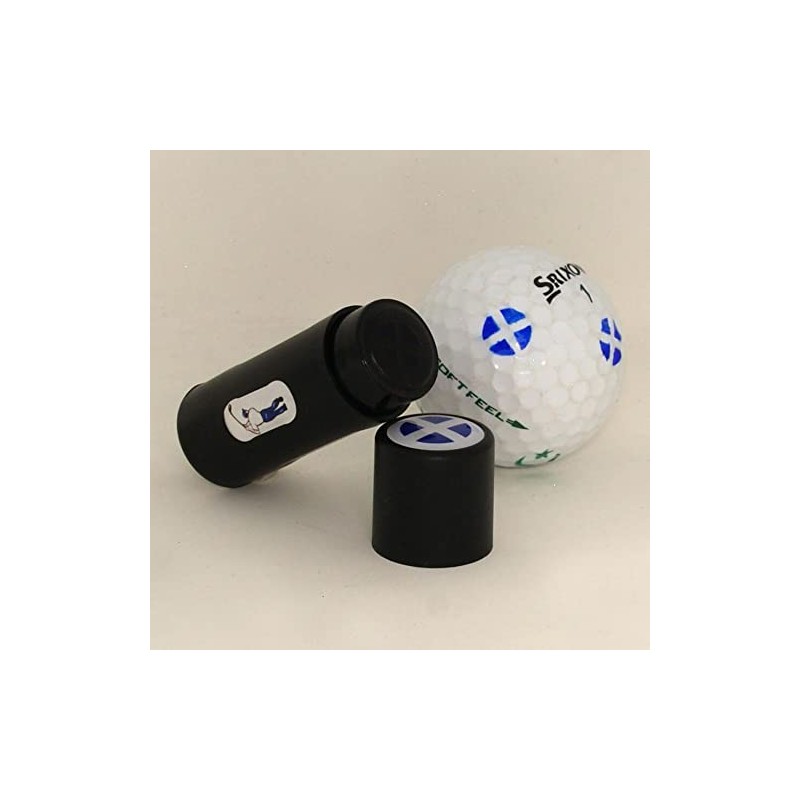 D B Spares Scotland Flag Design Golf Ball Stamper Stamp