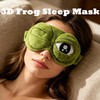 3D Frog Sleep Mask, Frog Eye Mask for Sleeping, Adjustable