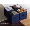 Sorbus Foldable Storage Cubes - 6 Fabric Baskets for Organizing