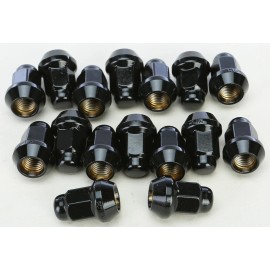 AWC 2005-2006 400 4X4 VP Arctic Cat 10MMX1.25 TAPERED LUG NUTS BLACK 60' 14MM HE