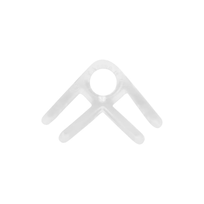 CRL CPDC2 Clear Plastic 90 Degree 2-Way Display Connector