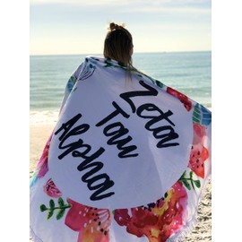 Sorority Shop Theta Phi Alpha - Fringe Towel - Blanket