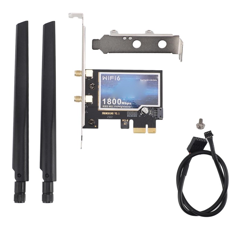 PCIE Wireless Network Card Desktop Dual Band Gigabit Network Card