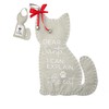 Pavilion - The Cat Canvas Tween Stocking with Mini Ornament,