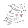 Rexka 25pcs Wheel Arch Molding Clip LR082683 for Land Rover