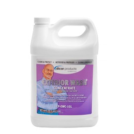 Dicor CP-EWC-1GL Black Streak Remover Exterior Cleaning Care for RV and Vehicle Surfaces, White