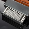 Moguxb Fleischzartmacher Fleischklopfer mit 48 Edelstahl Nadeln Schwarz Meat Tenderizer