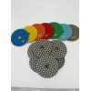 Roxx Tools 4" Dry Diamond Polishing Pads for Granite Marble