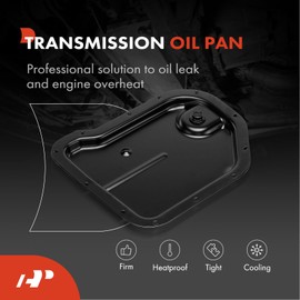 A-Premium Transmission Oil Pan with Drain Plug Compatible with Subaru Outback/Legacy 2015-2021, Forester 2014-2021, Impreza 2012-2021, Crosstrek 2016-2021, XV Crosstrek 2013-2015, 2.0L 2.5L